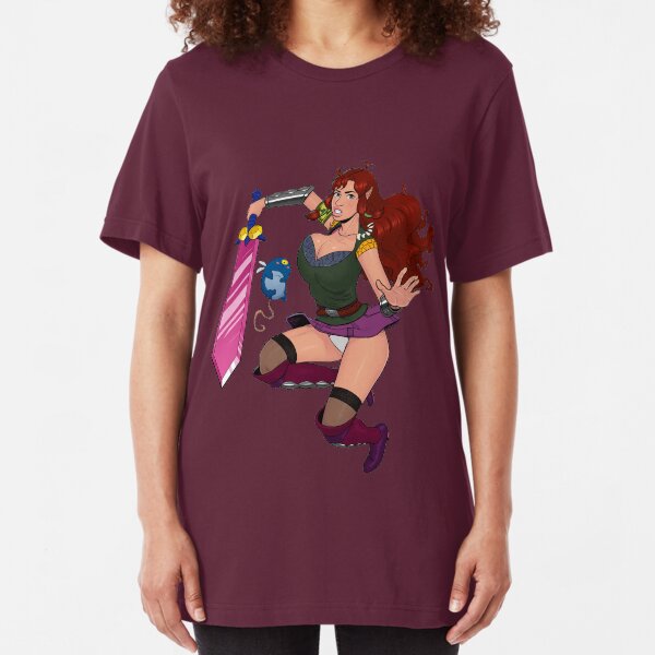 Lusty Attack - Full colour Slim Fit T-Shirt