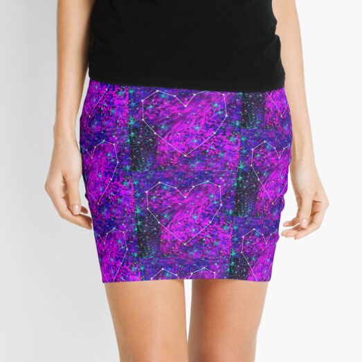 Love Is In The Stars Mini Skirt