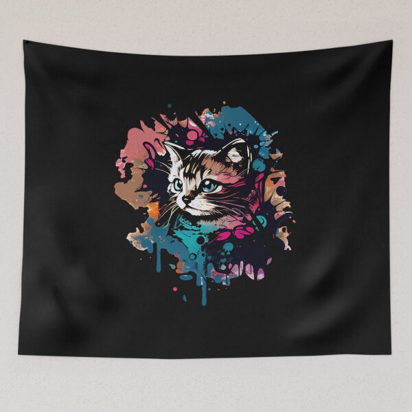 Item preview, Watercolor sweet cat designed and sold by HarriPaloma.