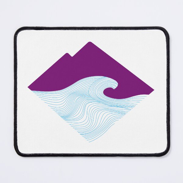 Item preview, Purple Mountain Wave designed and sold by CleverILY.
