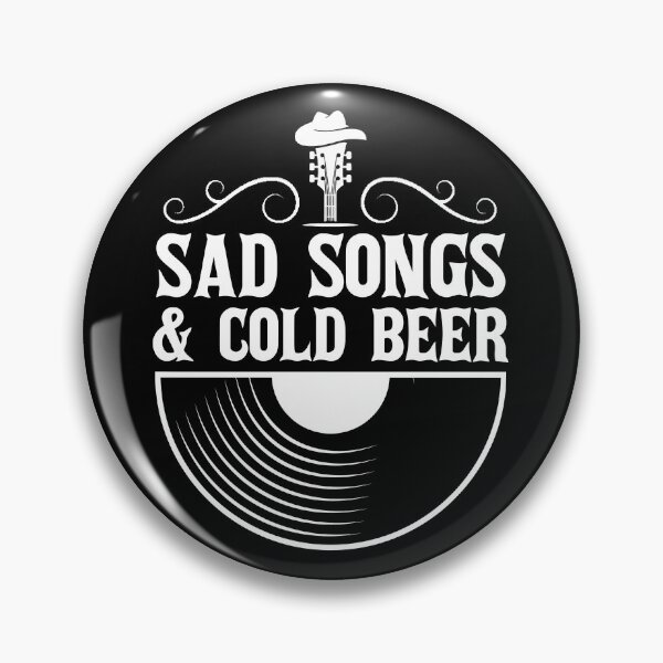 Item preview, Sad Country Songs and Cold Beer designed and sold by JackCurtis1991.