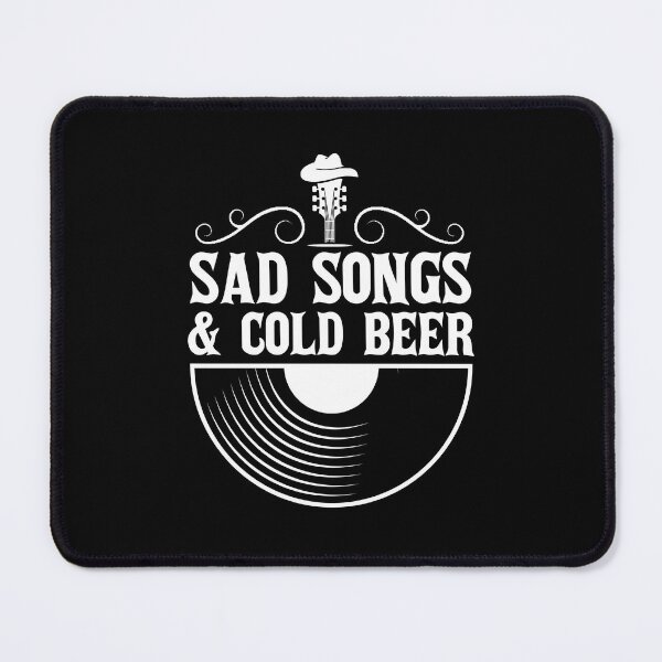 Item preview, Sad Country Songs and Cold Beer designed and sold by JackCurtis1991.