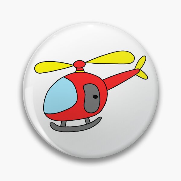 Item preview, Cartoon Chopper Helicopter designed and sold by Desings-by-Tina.
