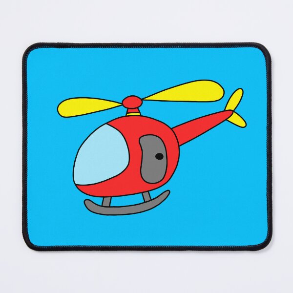 Item preview, Cartoon Chopper Helicopter designed and sold by Desings-by-Tina.