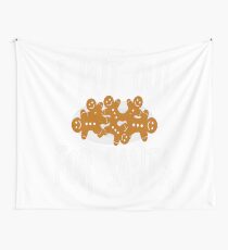 I Put Out For Santa Claus Christmas Cookies Bread Wall Tapestry