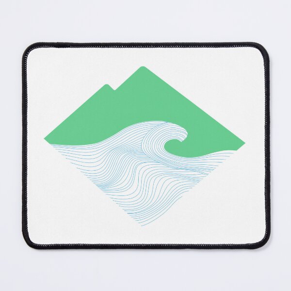 Item preview, Green Mountain Wave designed and sold by CleverILY.