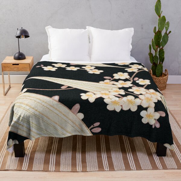 Item preview, Black and Yellow Floral Pattern designed and sold by Fragpop.