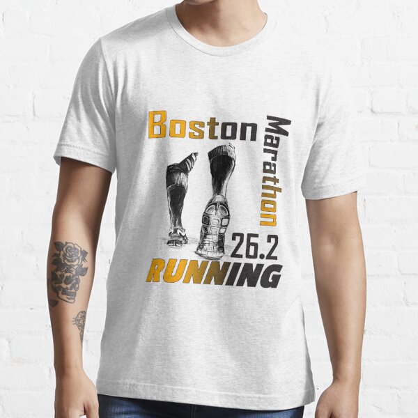 Boston Running Marathon 26.2' Men's T-Shirt