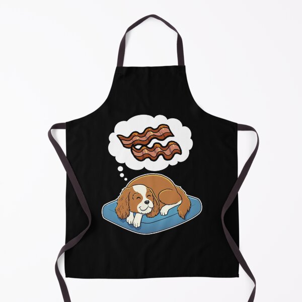 Item preview, Cavalier King Charles Spaniel dreaming about Bacon designed and sold by DoggieDelights.