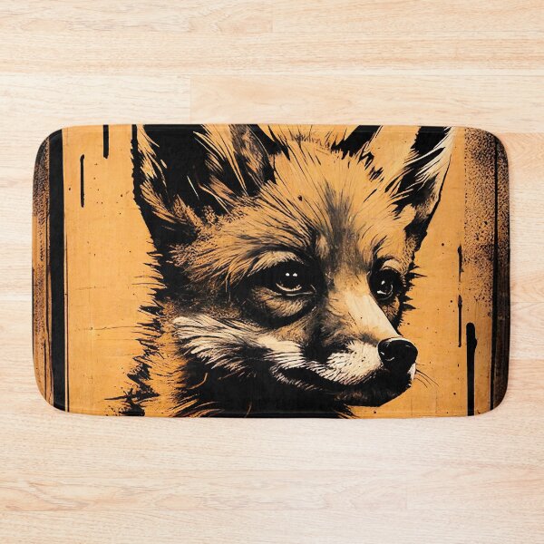 Item preview, Graffiti Fox Art Street Art Animal Art designed and sold by MusedPrints.