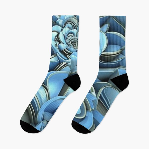 Item preview, Abstract 3D Nonsense in blue designed and sold by Julia Rudens.
