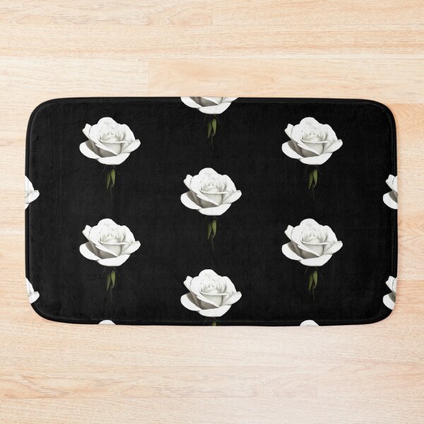 Item preview, White rose flower designed and sold by gramizzia.