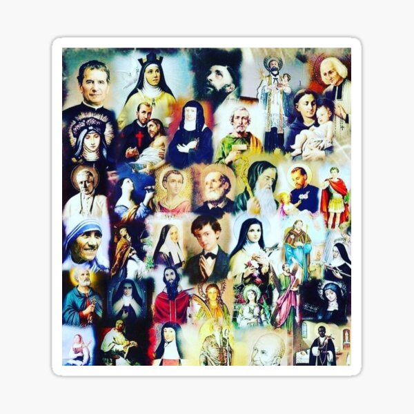 Item preview, Saints, All saints, Catholic Saints, Tutti i Santi designed and sold by AMDG Line.