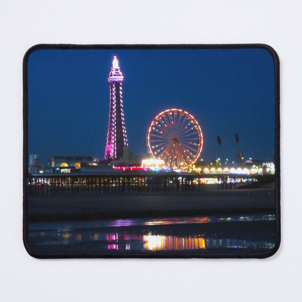 Item preview, Blackpool Beach at Night designed and sold by Andrew Morrell.