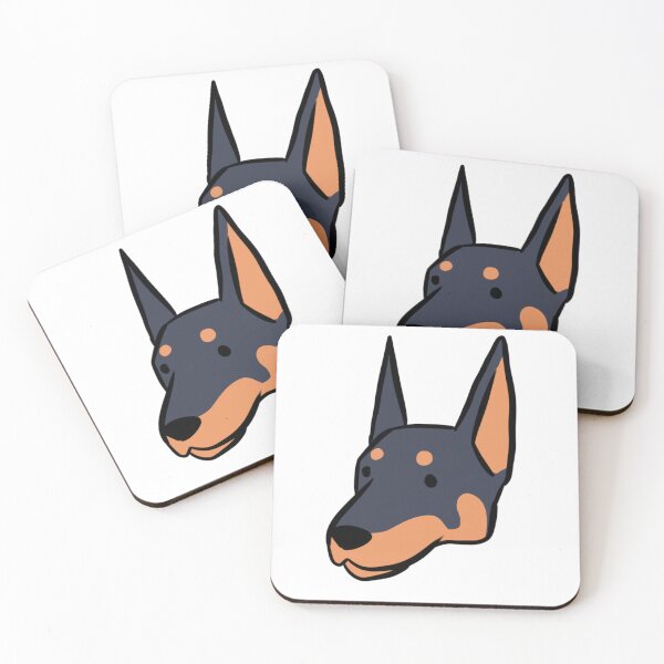 Item preview, Doberman face illustration  designed and sold by Yarafantasyart.