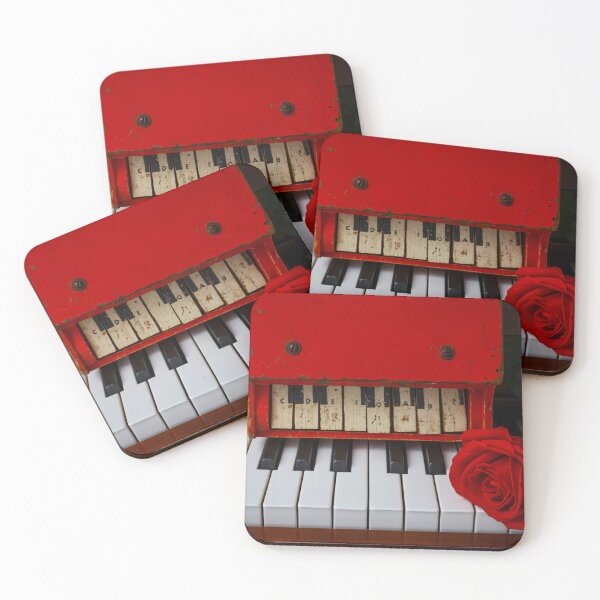 Item preview, Toy Red piano And Red Rose designed and sold by Garry Gay.