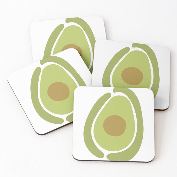 Item preview, Green Abstract Avocado designed and sold by lovingavocados.