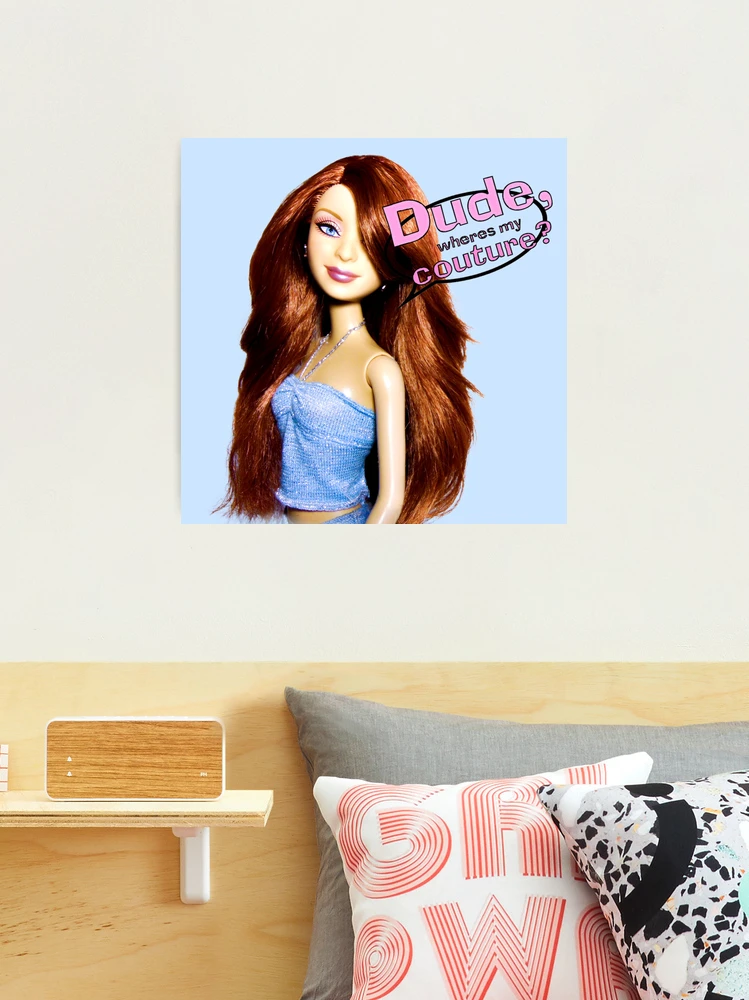 My Scene Lindsay Lohan Dude Where's My Couture Y2K Doll Photographic  Print for Sale by malinah