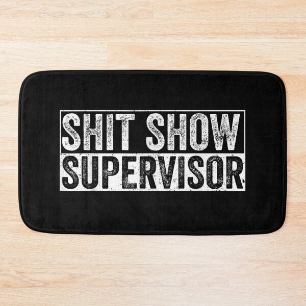 Item preview, Cool S.h.i.t Show Supervisor Hilarious Vintage designed and sold by senouz.