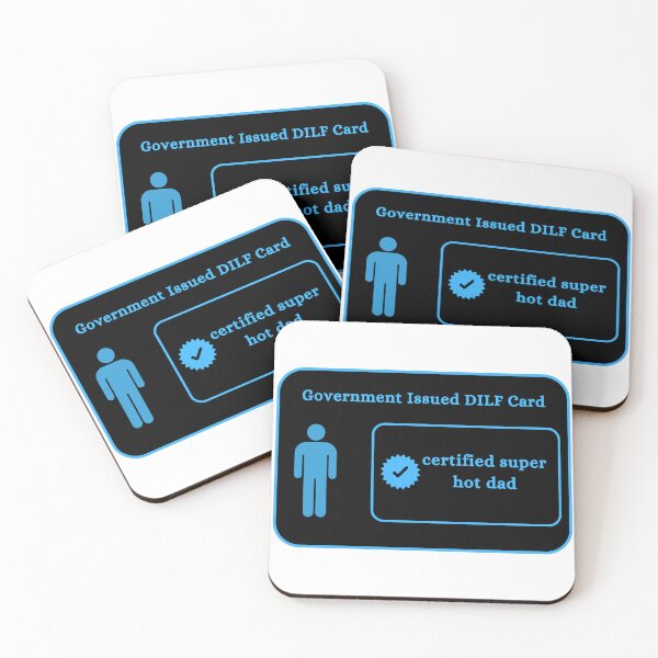 Item preview, Certified DILF Card designed and sold by mollzfahdays.