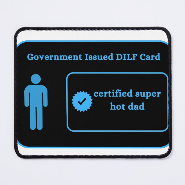 Item preview, Certified DILF Card designed and sold by mollzfahdays.