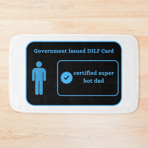 Item preview, Certified DILF Card designed and sold by mollzfahdays.
