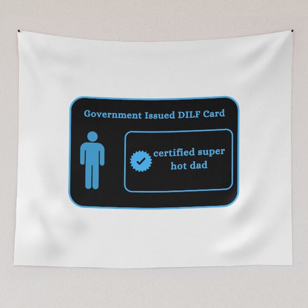 Item preview, Certified DILF Card designed and sold by mollzfahdays.