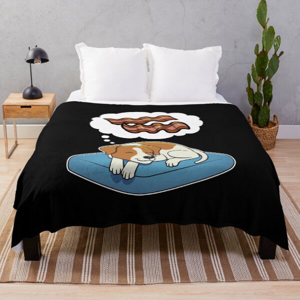 Item preview, Jack Russell Terrier dreaming about Bacon designed and sold by DoggieDelights.