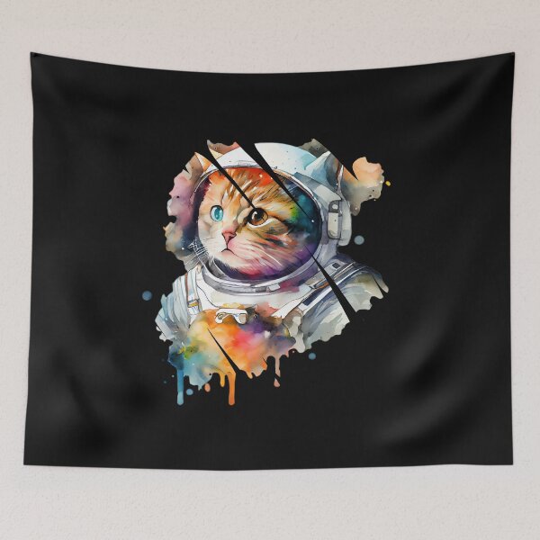Item preview, Astronaut cat designed and sold by HarriPaloma.