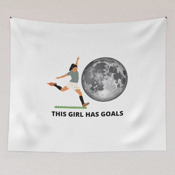 Item preview, Shoot For Your Goals Soccer female/girl designed and sold by niamatollah ⭐⭐⭐⭐⭐(2,5k+).
