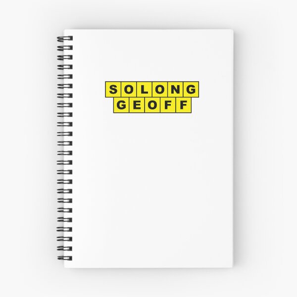 Aperçu de l'œuvre Adieu Geoff ! créée et vendue par HCB1.