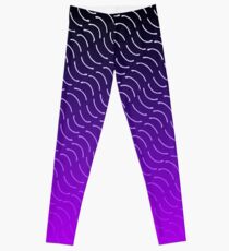 Wellenmuster mit Farbverlauf Leggings