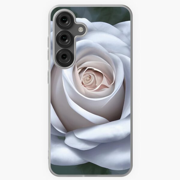 Item preview, White rose flower designed and sold by gramizzia.