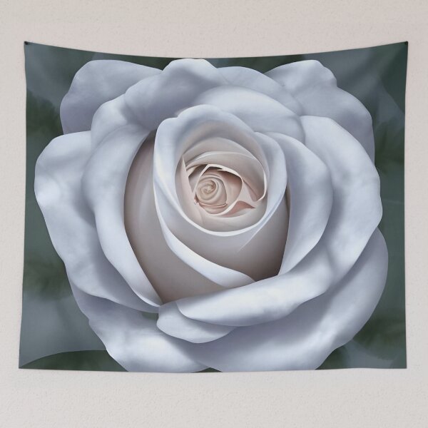 Item preview, White rose flower designed and sold by gramizzia.