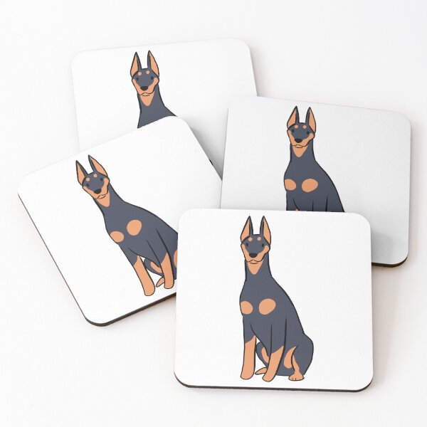 Item preview, Doberman dog illustration  designed and sold by Yarafantasyart.