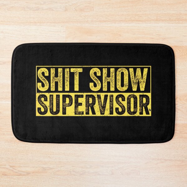 Item preview, Cool S.h.i.t Show Supervisor Hilarious Vintage designed and sold by senouz.