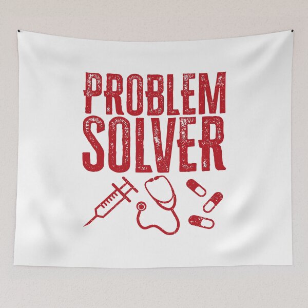 Item preview, Problem Solver: Doctors - Red designed and sold by Reconocer.