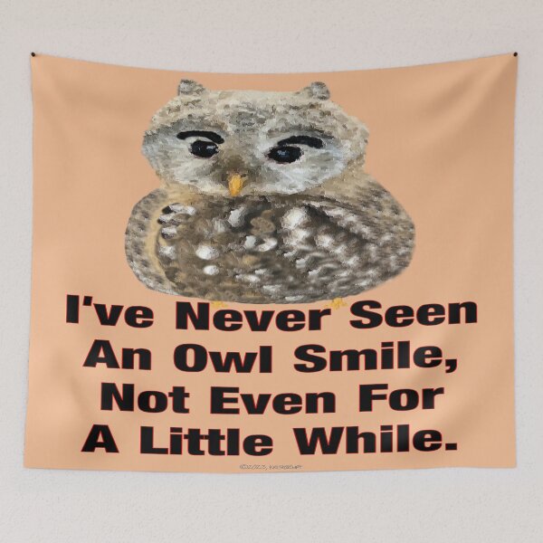 Item preview, Smiling Owl designed and sold by kristalcurt.