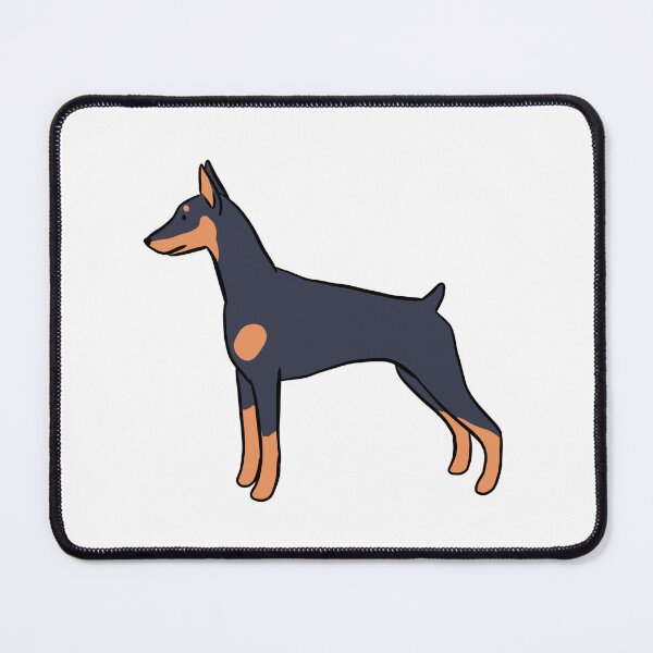 Item preview, Doberman dog illustration  designed and sold by Yarafantasyart.