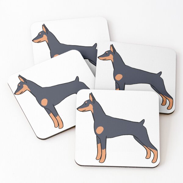 Item preview, Doberman dog illustration  designed and sold by Yarafantasyart.