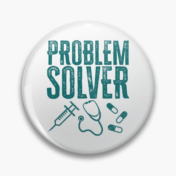 Item preview, Problem Solver: Medical Practitioners - Teal designed and sold by Reconocer.