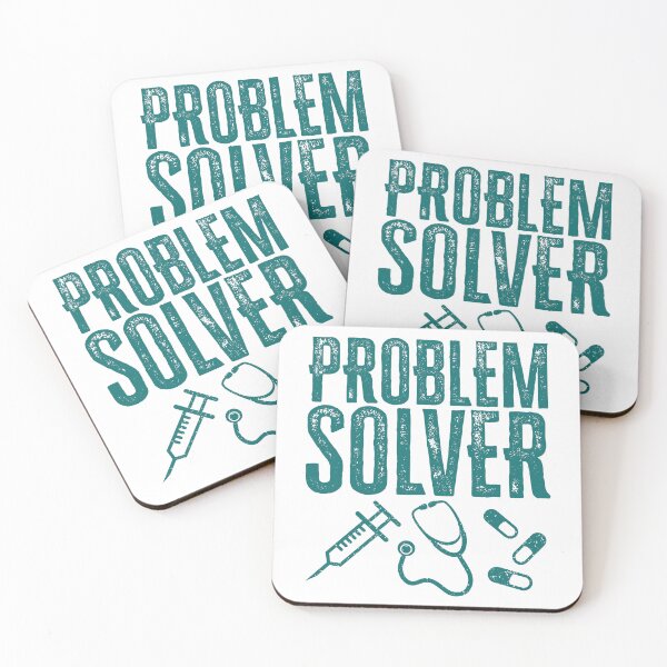 Item preview, Problem Solver: Medical Practitioners - Teal designed and sold by Reconocer.