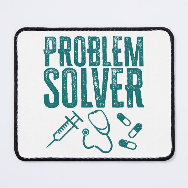 Item preview, Problem Solver: Medical Practitioners - Teal designed and sold by Reconocer.