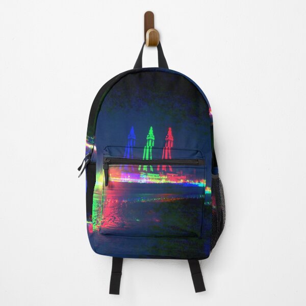 Item preview, Blackpool Beach Lights at Night designed and sold by Andrew Morrell.