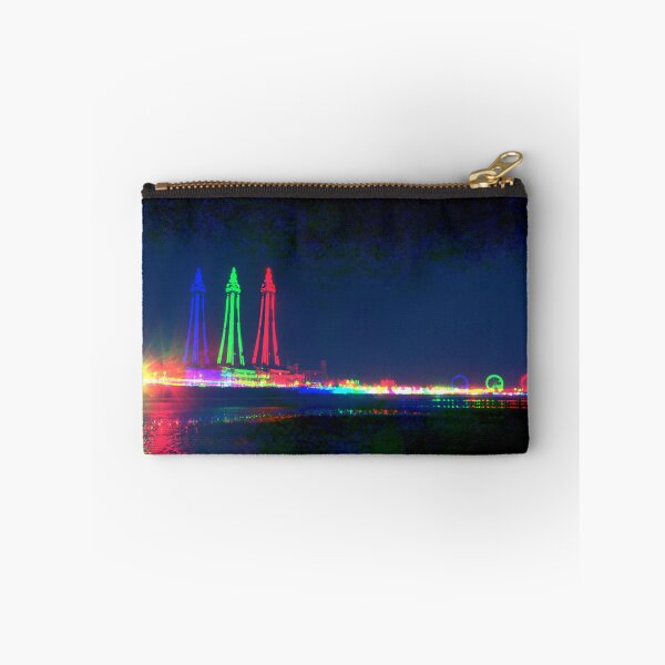 Item preview, Blackpool Beach Lights at Night designed and sold by Andrew Morrell.
