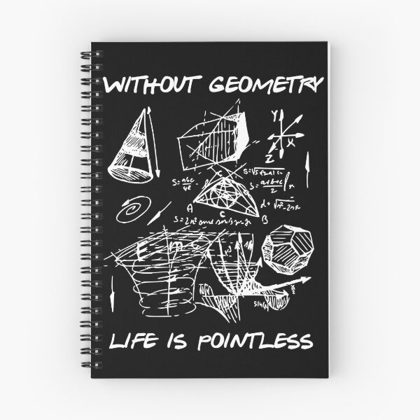 Item preview, without geometry life is pointless- funny joke for math teachers and math students   designed and sold by ismdesigner.