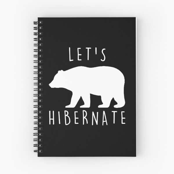 Item preview, lets hibernate bear, lets hibernate, hibernate, let me sleep designed and sold by RedArtsDesign.