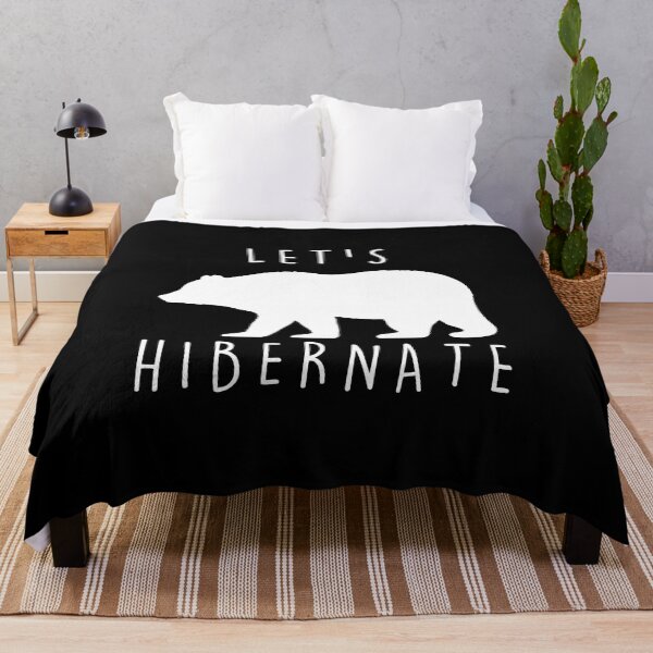 Item preview, lets hibernate bear, lets hibernate, hibernate, let me sleep designed and sold by RedArtsDesign.