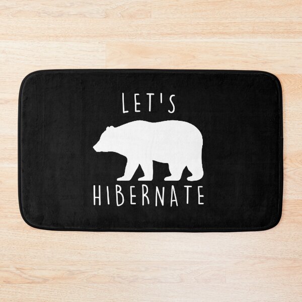 Item preview, lets hibernate bear, lets hibernate, hibernate, let me sleep designed and sold by RedArtsDesign.