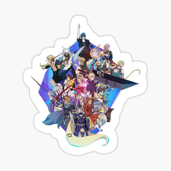 Item preview, Final Fantasy 30th Anniversary  designed and sold by CherryVane.